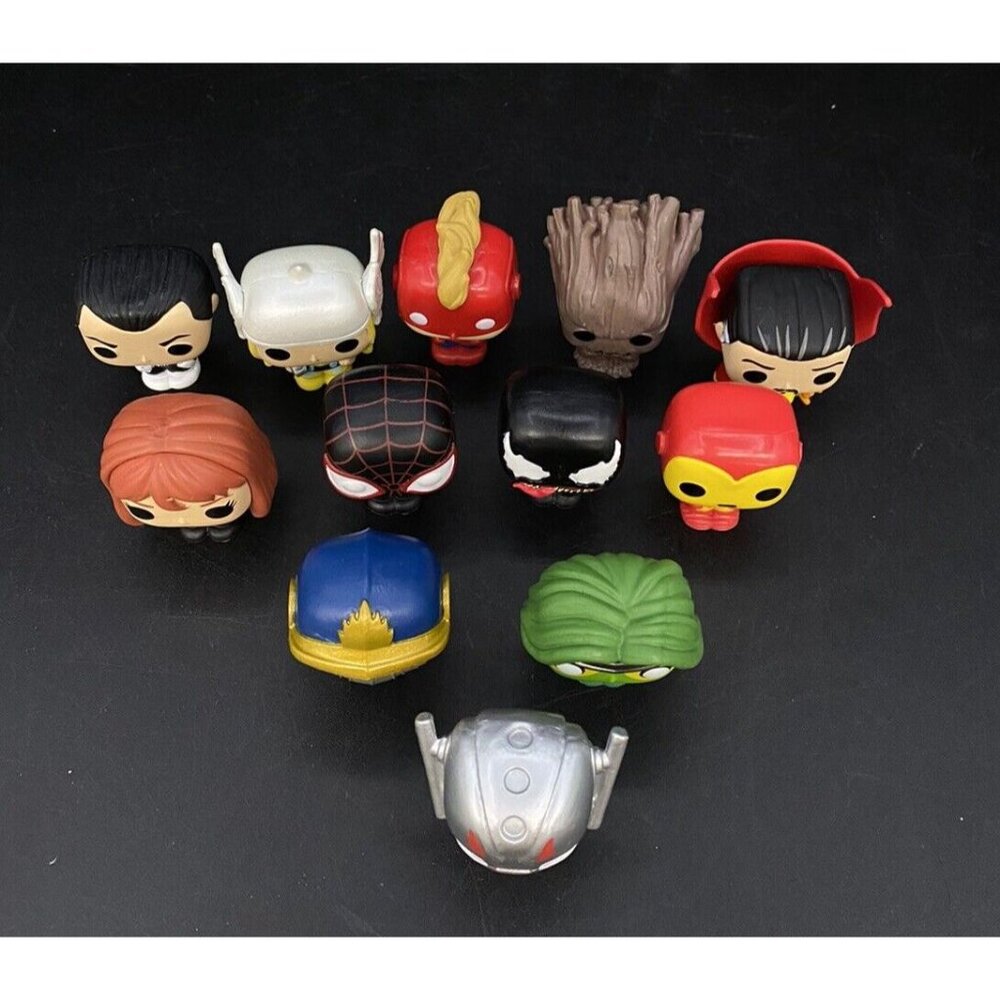 Funko Pop! Assorted Marvel/DC Mini Figures - Silver,‎ Red, Green, Black, Yellow - Picture 13 of 13